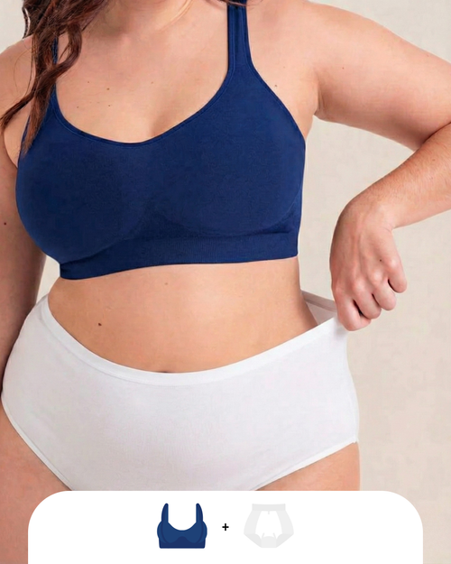 Ensemble Soutien-Gorge et Culotte Confort Quotidien