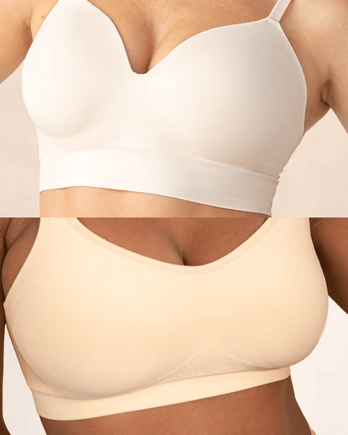 Ensemble 2 Brassières Confort Modelant Sans Fil & Douceur Quotidienne Sans Armature