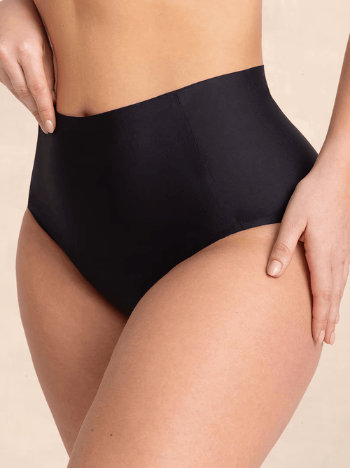 Ensemble 2 Soutien-Gorge Confort Formant Sans Fil et 2 Culottes Taille Haute Gainante