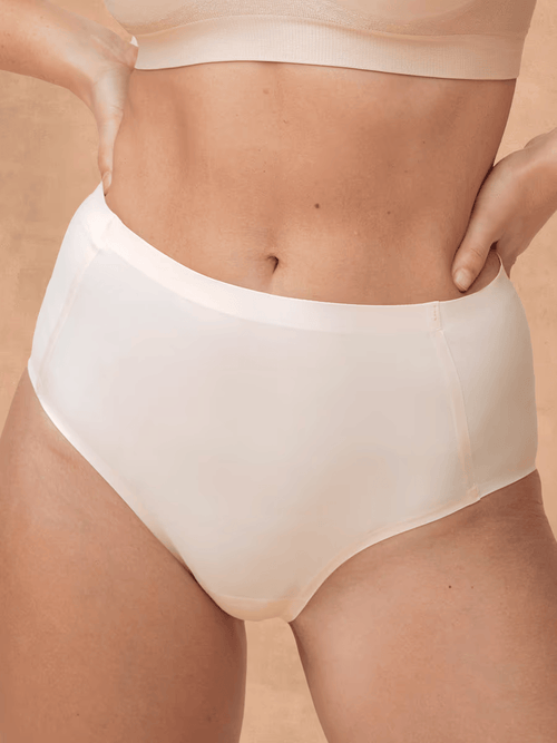 Ensemble 2 Soutien-Gorge Confort Formant Sans Fil et 2 Culottes Taille Haute Gainante