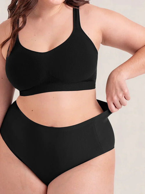 Ensemble de 2 Soutiens-Gorge et 2 Culottes Confort Quotidien