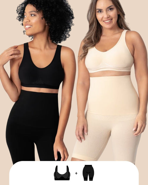 Ensemble Confort : Soutien-Gorge Sans Armature & Short Sculptant