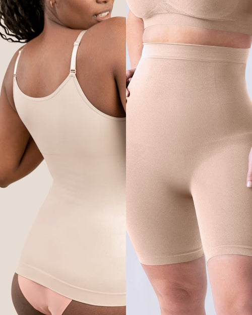 Ensemble Contour: Camisole Amincissante & Short Sculptant Confort Essentiel