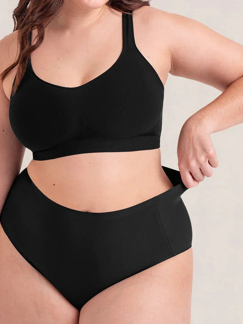 Pack de 2 Culottes Gainante taille haute